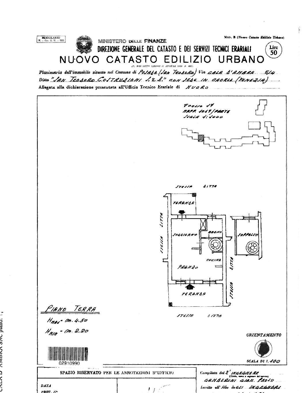 Villetta a schiera a 150 mt dalla spiaggia - Schede catastali_page-0002